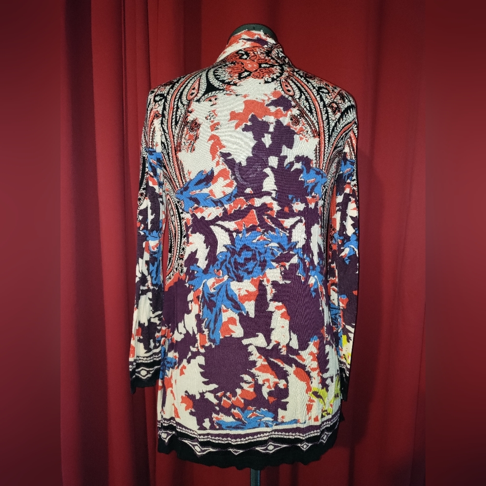 Beautiful Multi Color Open Cardigan - image 6